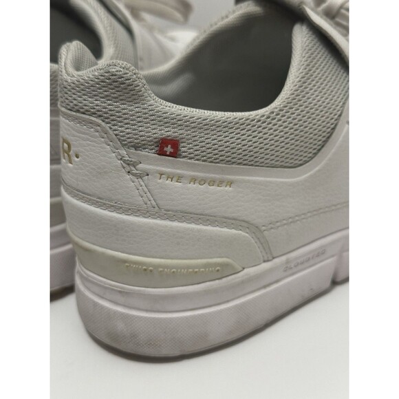 On The Roger Centre Court Mens Size 11 White Running Shoes Sneakers - Picture 8 of 14